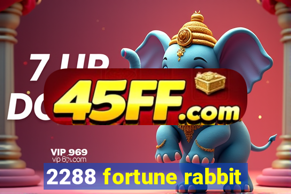 2288 fortune rabbit